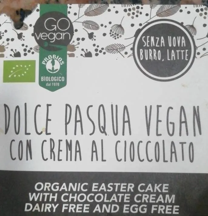 Dolce Pasqua vegan
