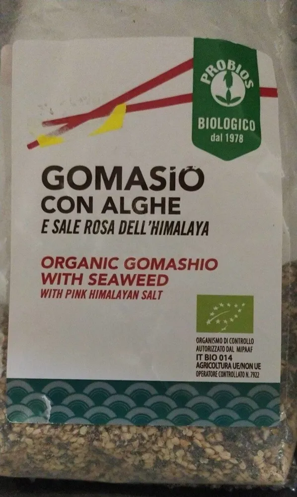 Gomasio con alghe