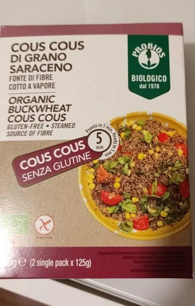 Cous cous di grano saraceno