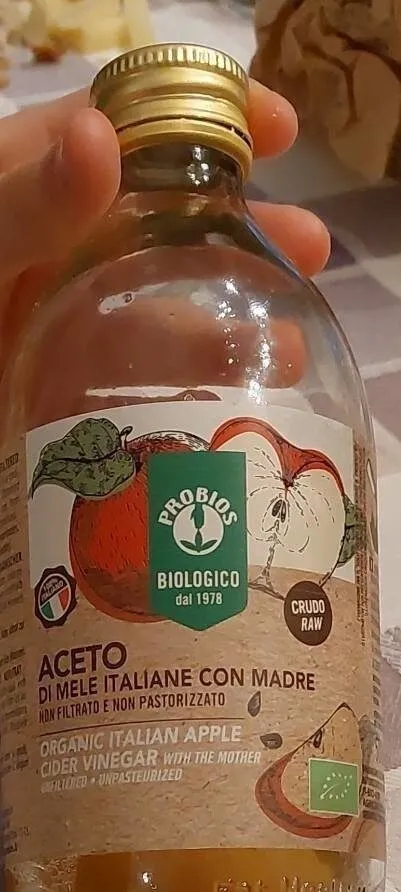 Aceto di mele italiane con madre