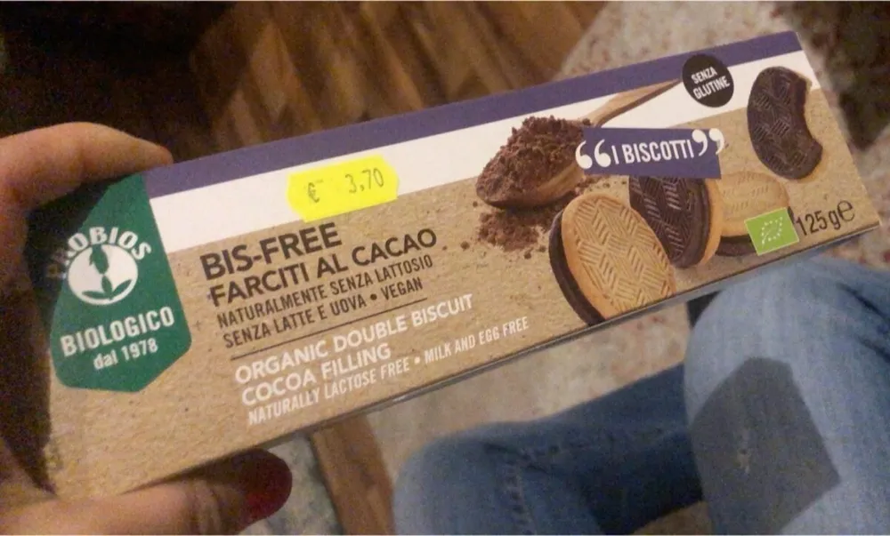 Bis-free farciti al cacao