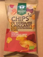 Chips di verdure croccanti
