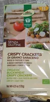Crispy crackers di grano saraceno