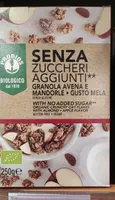 Senza zuccheri aggiunti Granola avena  mandorle