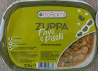 Zuppetta di fave e piselli