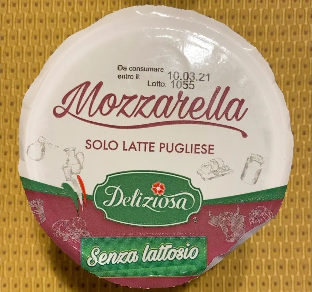 Mozzarella Senza Lattosio