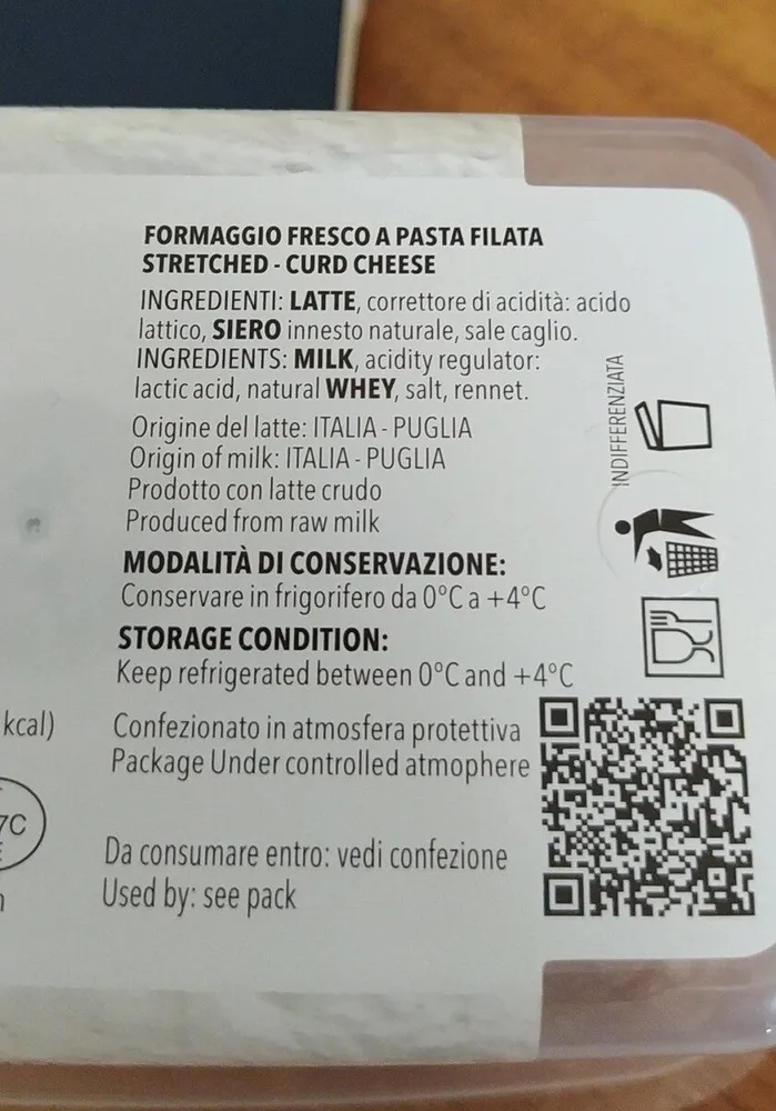 Deliziosa solo latte pugliese