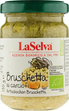 Gemüseaufstrich Artischocken Bruschetta