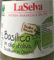 Basilico in olio d’oliva