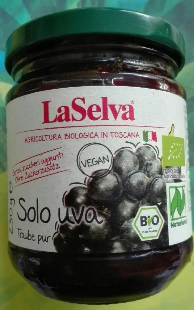 Solo Uva - Traube pur