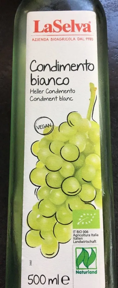 Vinaigre Balsamique blanc bio