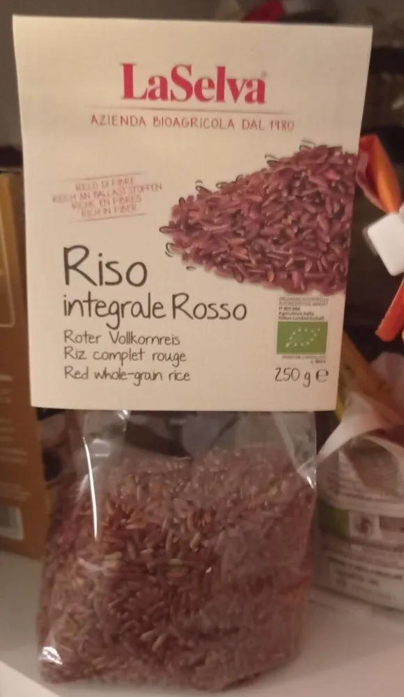 Riso integrale rosso