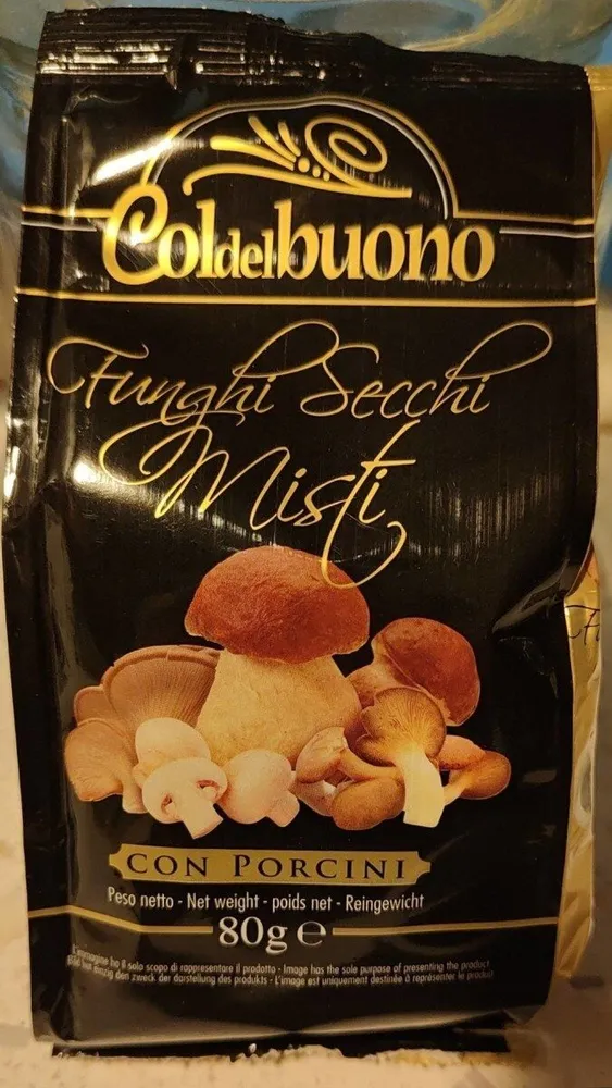 Funghi secchi misti con porcini