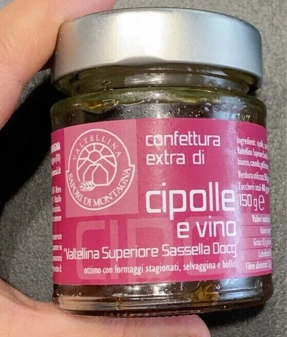 Confettura extra di cipolle e vino