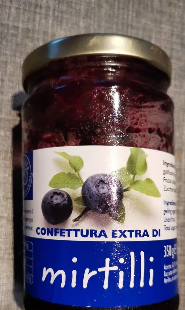 Confettura extra di mirtilli