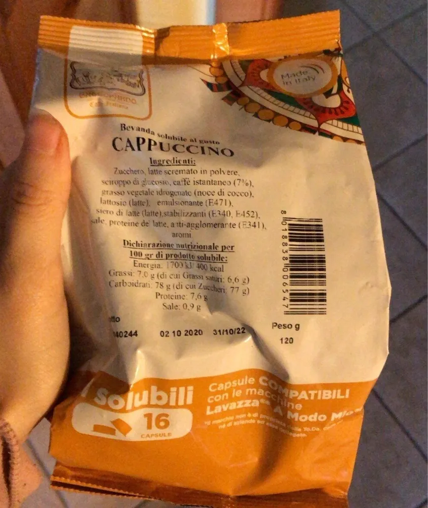 Capsule cappuccino