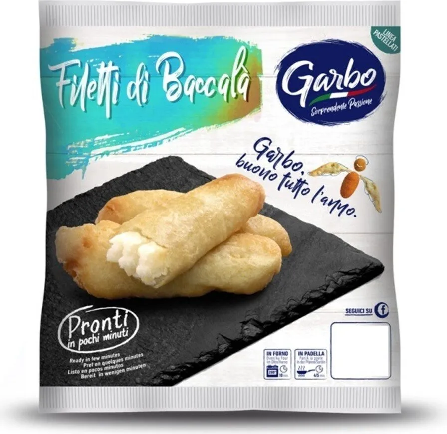 Filetti di baccala in pastella