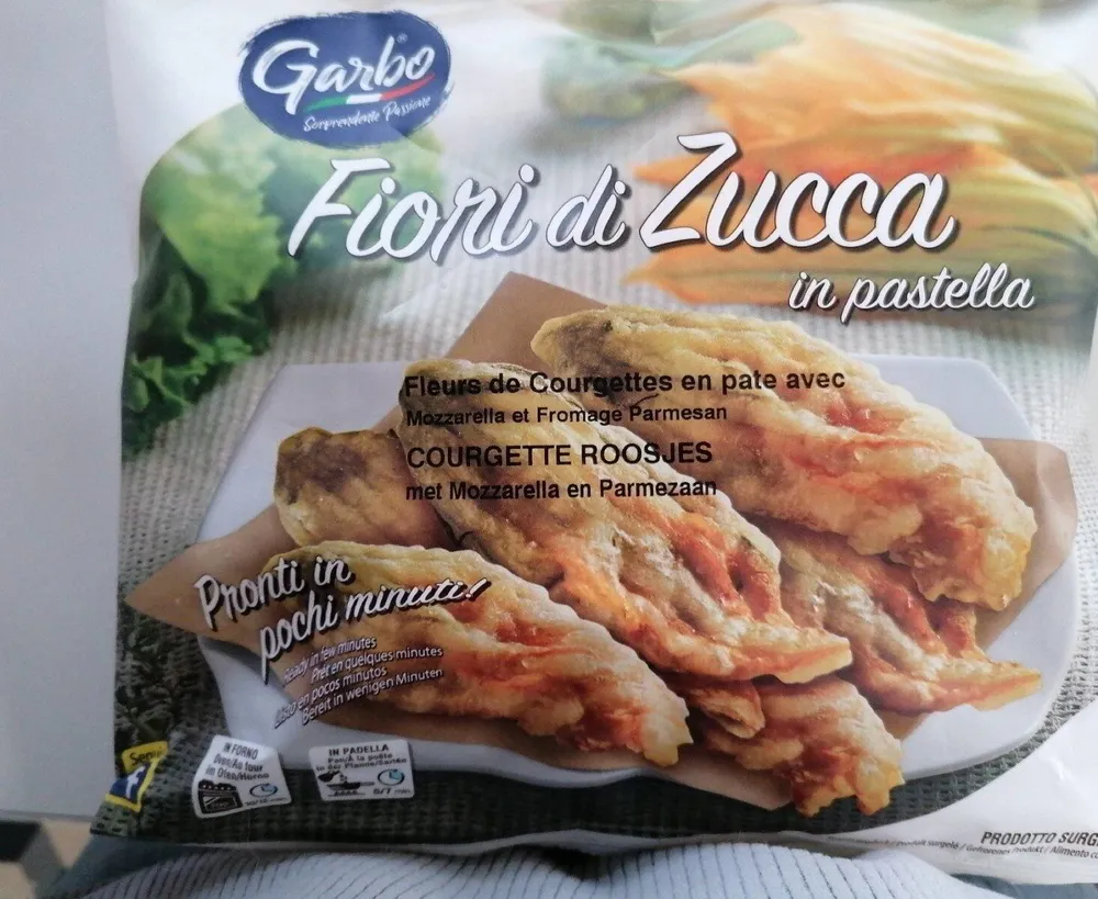 Fiori di zucca in pastella