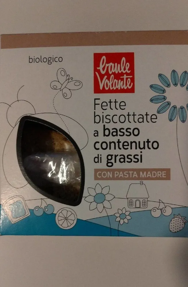 Fette biscottate a basso contenuto di grassi