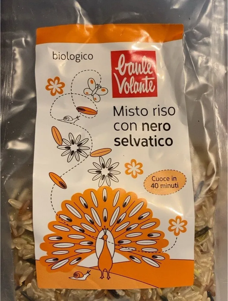 Misto riso con nero selvatico