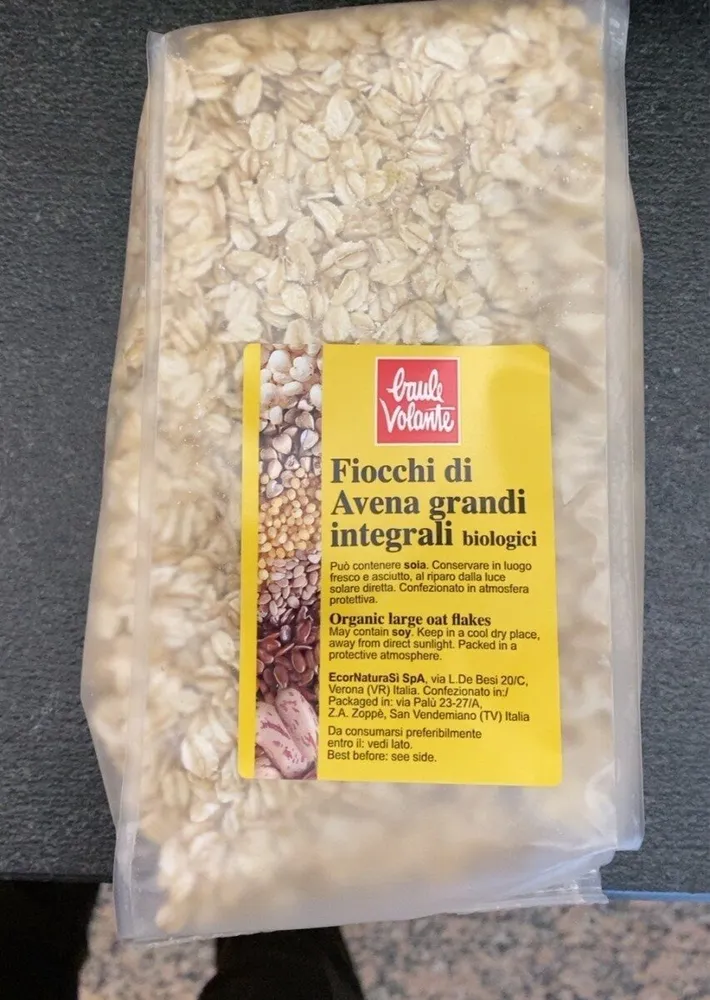 Fiocchi di avena grandi integrali