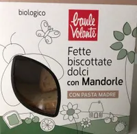 Fette biscottate dolci con mandorle