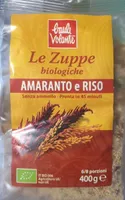 Zuppa amaranto e riso