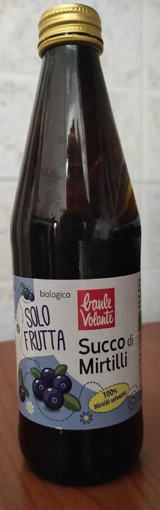 Succo 100% mirtilli