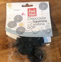 Chiocciole con liquirizia di calabria dop