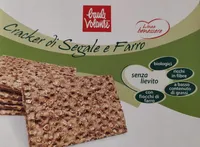 Cracker di segale e farro