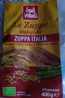 Miscela biologica di farro e orzo con piselli