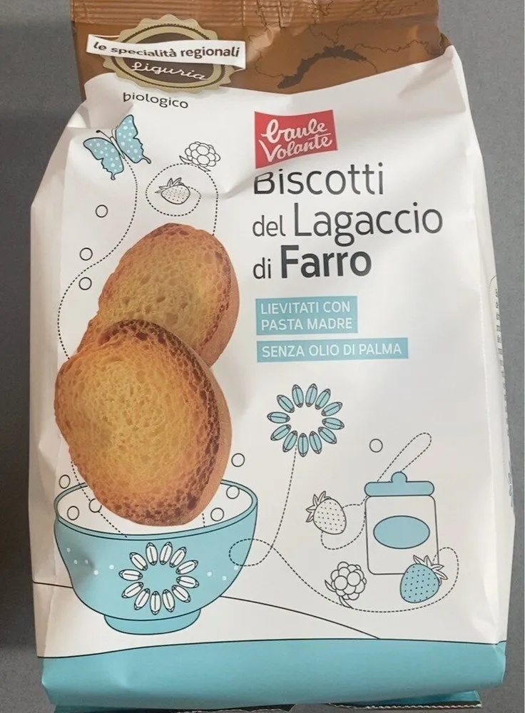 Biscotti del lagaccio di farro bio