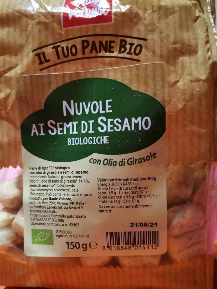 Nuvole ai semi di sesamo