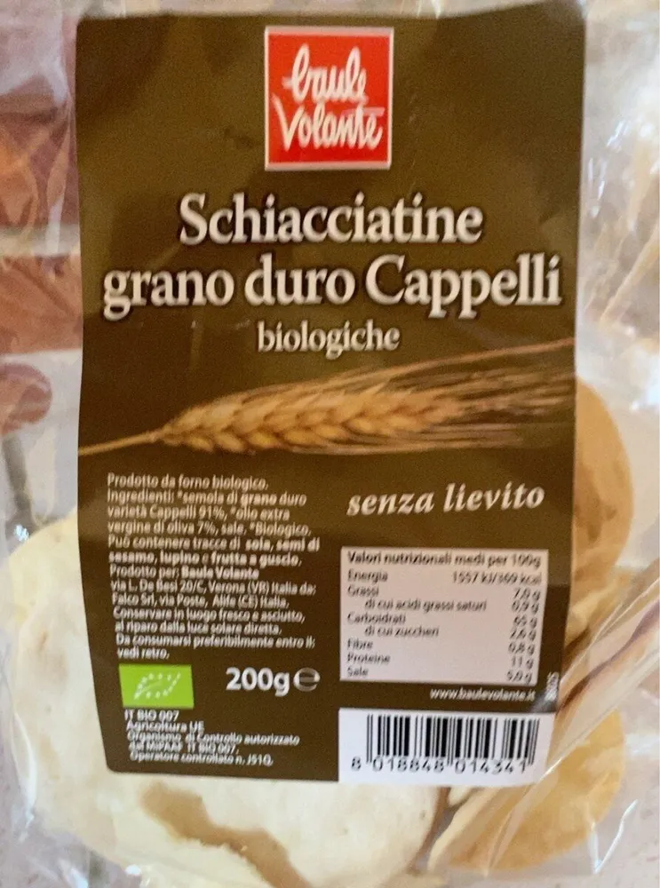 Schiacciagine Grano duro Capppelli