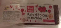 Pain d'épices aux Cranberry