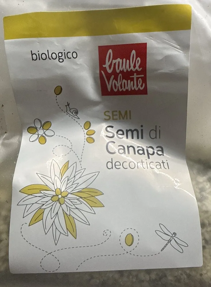 Semi di canapa decorticati