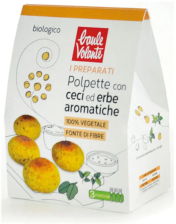 Polpette con ceci ed erbe aromatiche