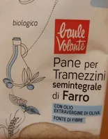 Pane per tramezzini semintegrale di farro