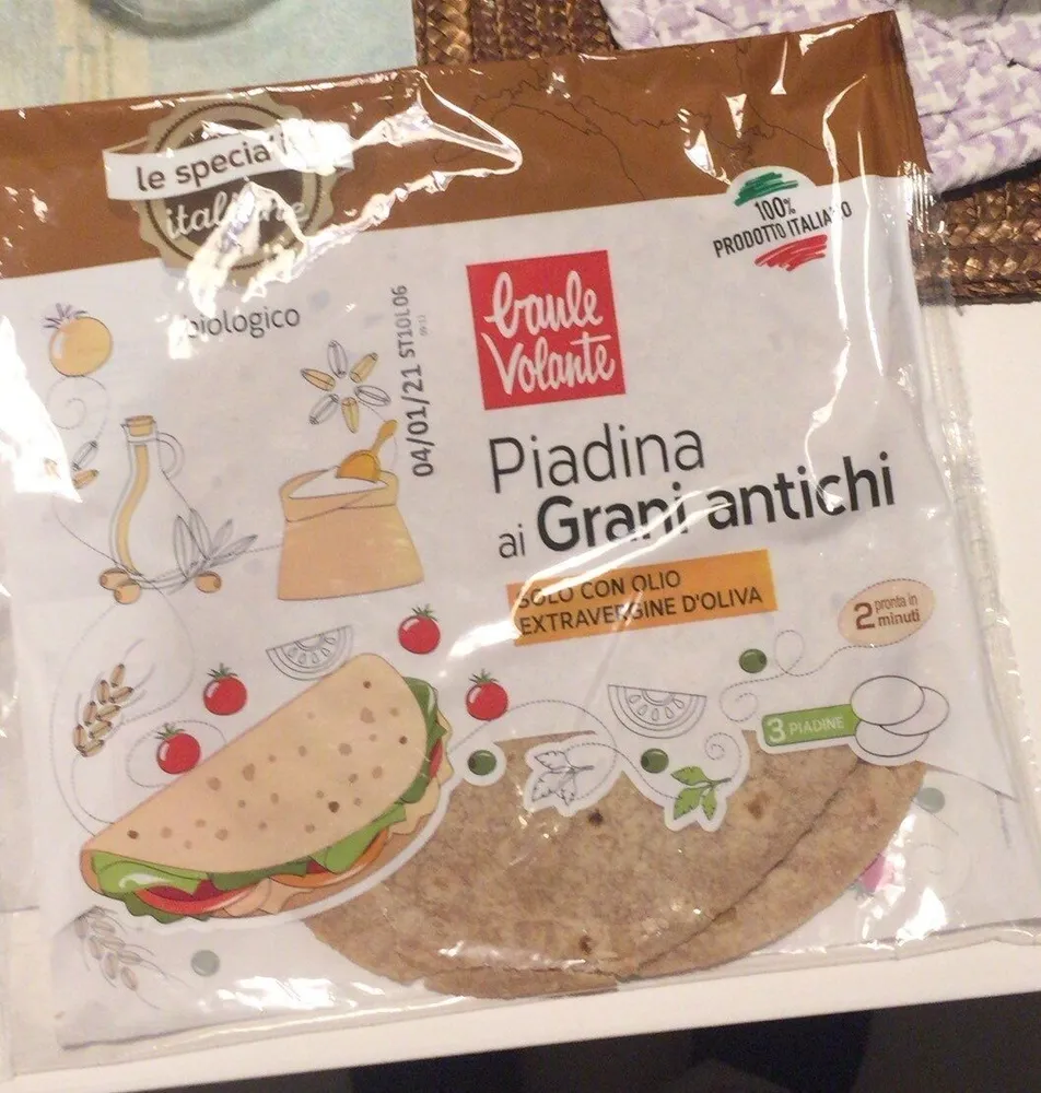 Piadina ai grani antichi