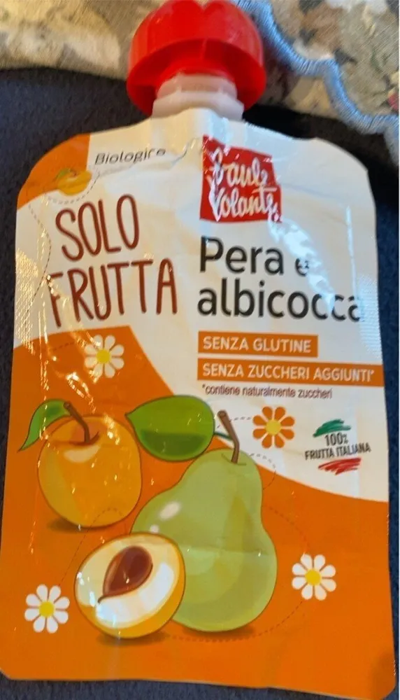 Solo frutta pera e albicocca
