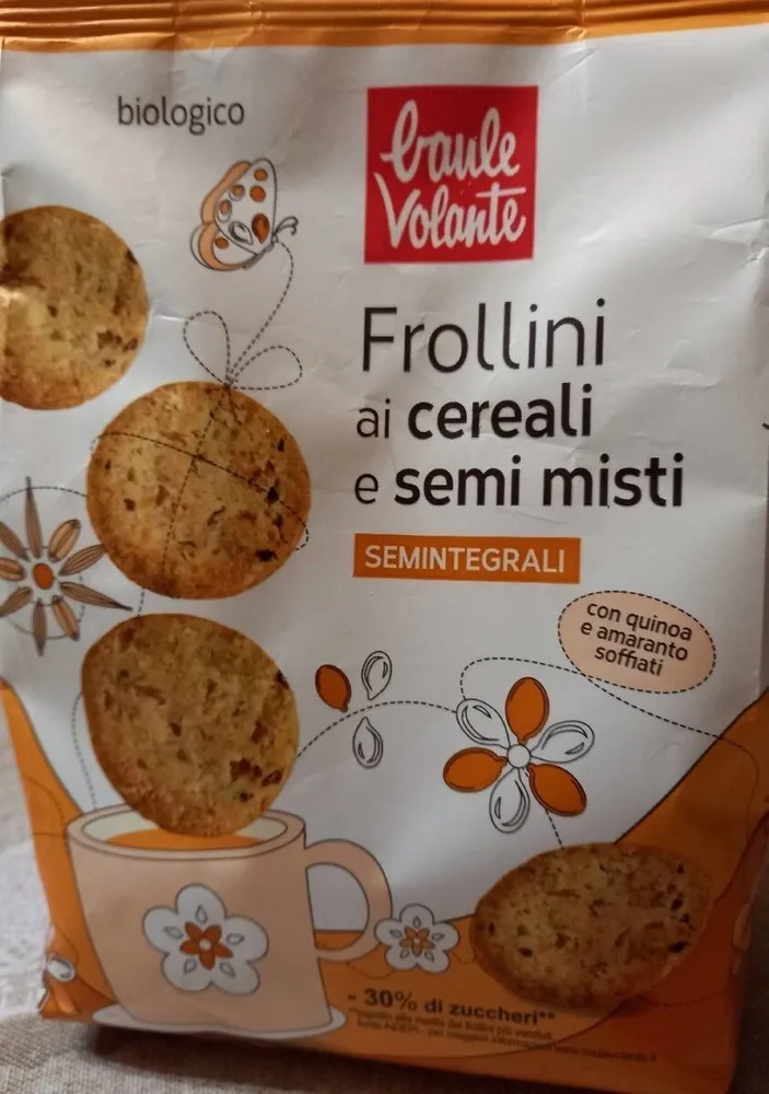 Frollini ai cereali e semi misti