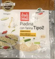 Piadina con farina tipo2