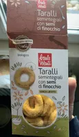 Taralli semiintegrali con semi di finocchio