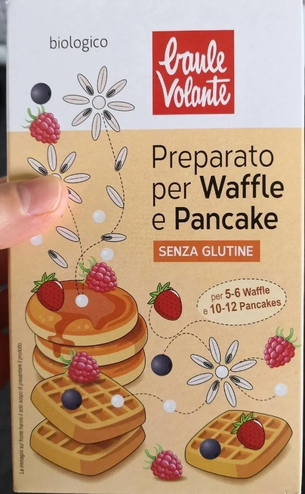 Preparato waffle e pancake gluten free