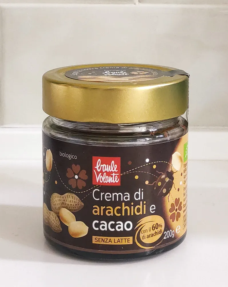 Crema di arachidi e cacao