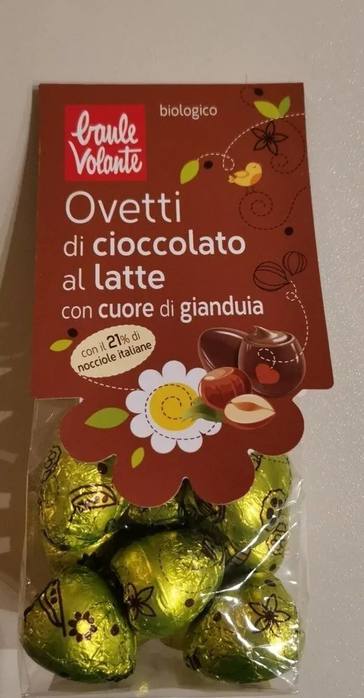 OVETTI DI CIOCCOLATO AL LATTE