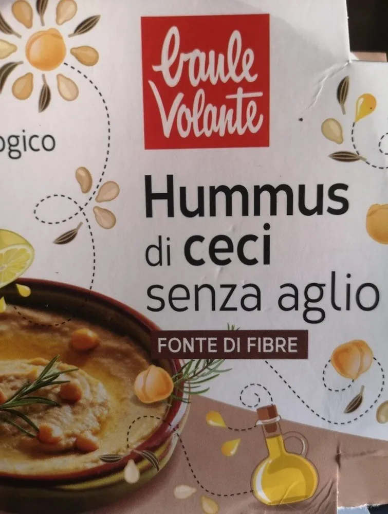 Hummus di Ceci Senza Aglio
