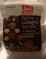 Farina castagne tostate