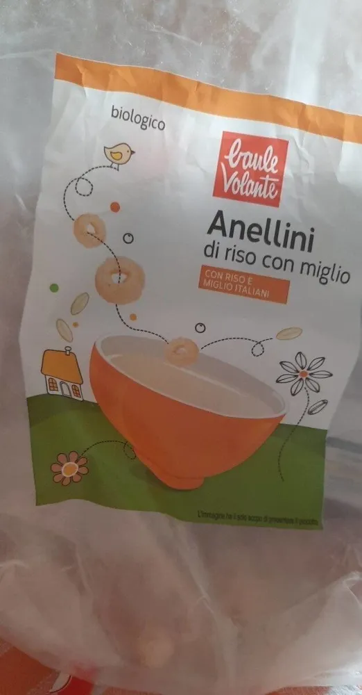 Anellini di riso e miglio