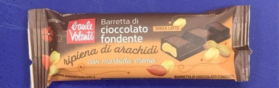 Barretta di cioccolato fondente